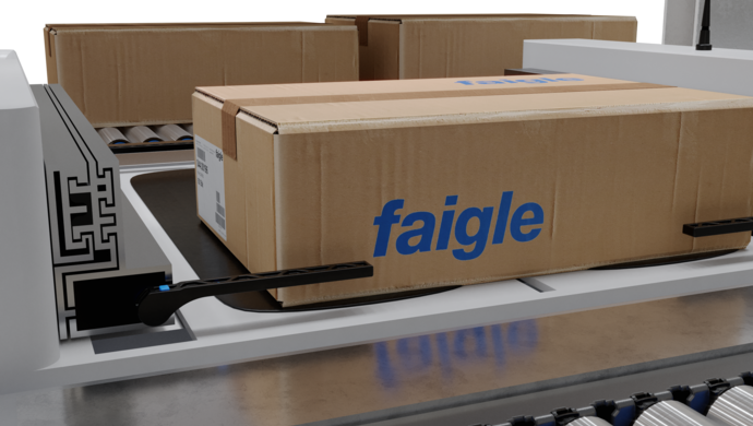 faigle Shuttelklappe Intralogistik