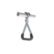 IGOSTRAP Comfort silbergrau 7001 MKT Griff schwarz