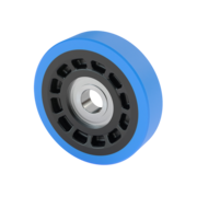 Support and guiding wheels